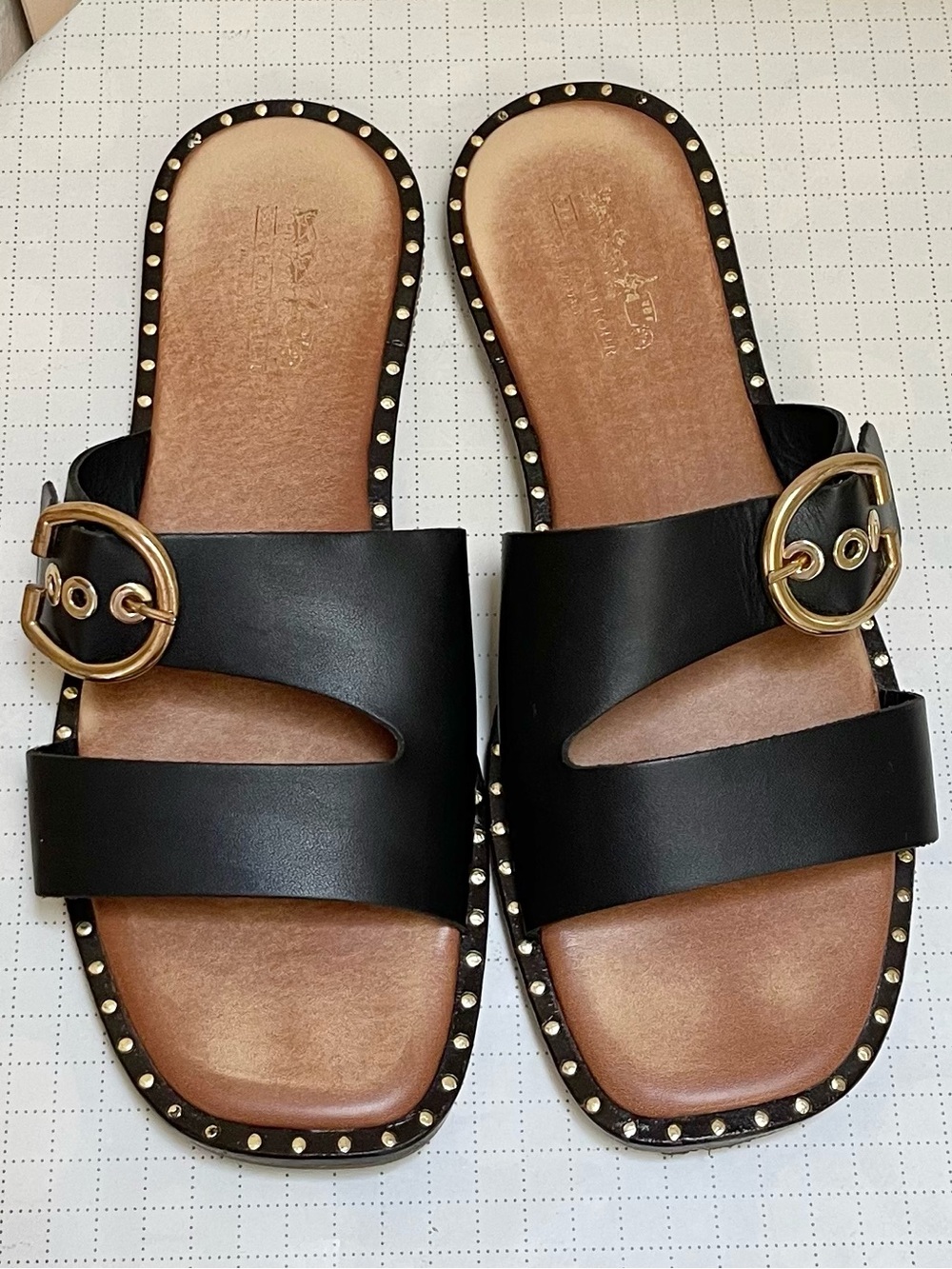 Coach and Four Aquila slide sandals - Picture 3 of 14